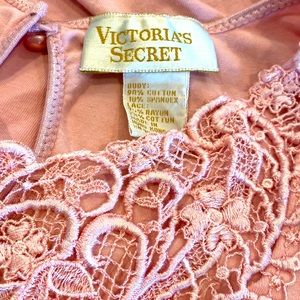 VINTAGE Victoria’s Secret Women’s Bodysuit Snap Crotch Stretchy Cotton Size Sm
